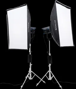 Súprava kufra Nanlite FC-300B s 2 svetlami