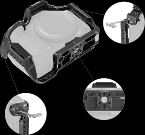 SmallRig 4975 Black Mamba Cage pre Canon EOS R5 Mark II