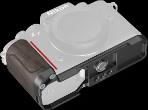 Montážna doska SmallRig 4801 v tvare L s drevenou rukoväťou pre Nikon Z f