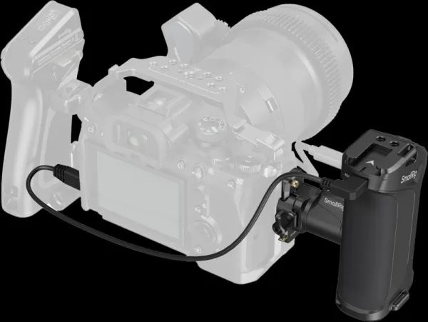 Otočná bočná rukoväť SmallRig 3893 s funkciou Trigger REC pre vybrané bezzrkadlové fotoaparáty Sony