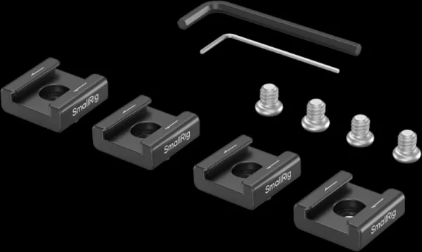 SmallRig 5033 Anti-Twist Cold Shoe Mount Support (4ks)
