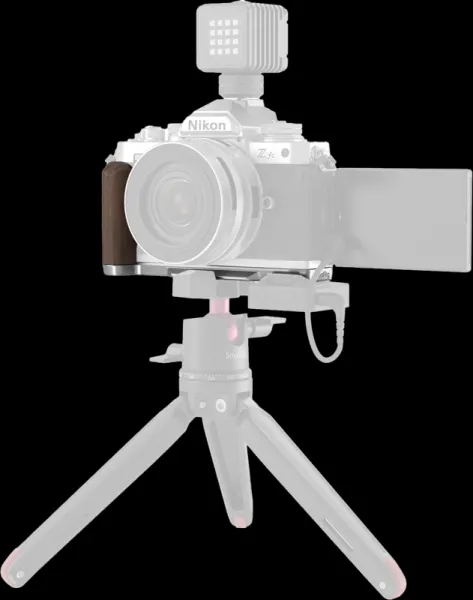 SmallRig 4803 drevená rukoväť v tvare L pre Nikon Z fc Silver