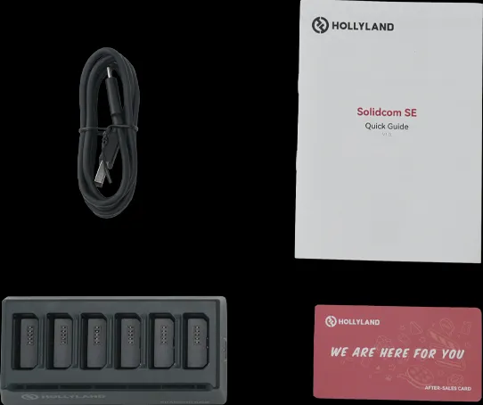 Hollyland Solidcom SE 6-slotová nabíjacia základňa