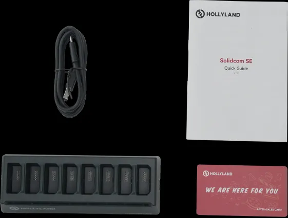 Hollyland Solidcom SE 8-slotová nabíjacia základňa