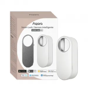 AQARA Smart Lock U200 Lite Kit (EL-D03DW), Biely - Smart Zámok AQARA-EL-D03DW-1844
