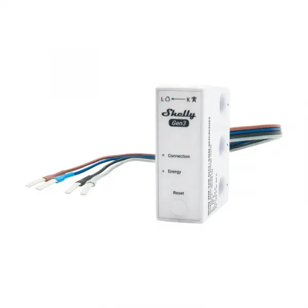Shelly 3EM-63W Gen3 - 3-fázové meranie spotreby (WiFi, Bluetooth) SHELLY-3EM-63W-1770