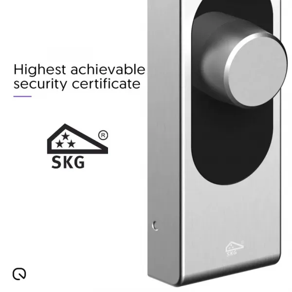Shelly LOQED Touch Smart Lock Stainless Steel - Elektronický zámok SHELLY-LOQED-TSL-SS-1866