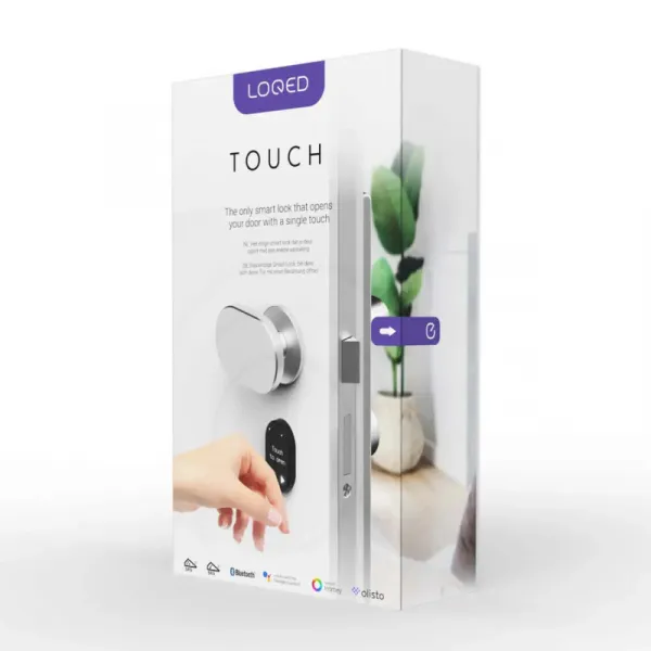Shelly LOQED Touch Smart Lock Stainless Steel - Elektronický zámok SHELLY-LOQED-TSL-SS-1866