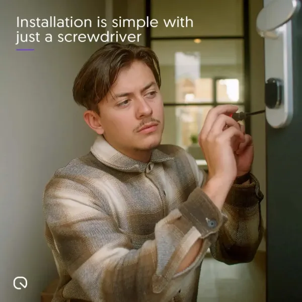 Shelly LOQED Touch Smart Lock Stainless Steel - Elektronický zámok SHELLY-LOQED-TSL-SS-1866
