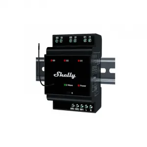 Shelly Wave Pro 3 LR - spínací modul 3x 16A (Z-Wave Long Range) SHELLY-WAVE-PRO-3-2025-1903