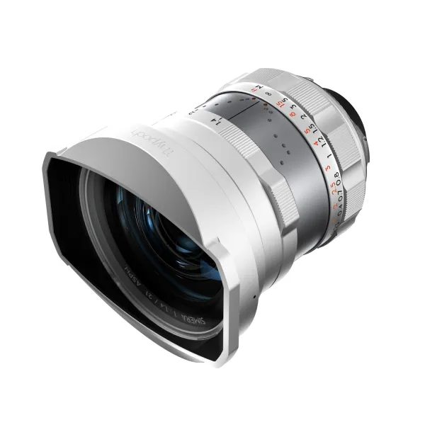 Thypoch Objektív DZO Full-frame pre fotografovanie Simera 21 mm f/1,4 pre bajonet Leica M_strieborný 40974