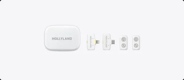 Hollyland LARK A1 Combo-Slonovinová biela 40403
