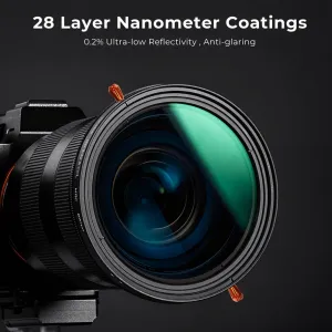 K&F Concept K&F 49mm ND2-32 (1-5 EV) variabilný ND filter a kruhový polarizačný filter CPL 2 v 1 34883