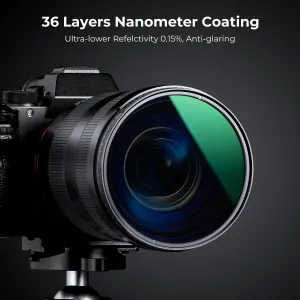 K&F Concept Filter K&F 55MM CPL, mosadzný rám NANO-X Pro 35738
