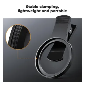 K&F Concept Univerzálny držiak na mobilný telefón 67 mm, vybavený filtrom Black mist 1/4 + CPL a povrchovou úpravou šošovky 40516