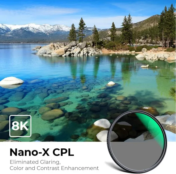 K&F Concept Filter K&F 127MM XC15 Nano-X B270 CPL 37003