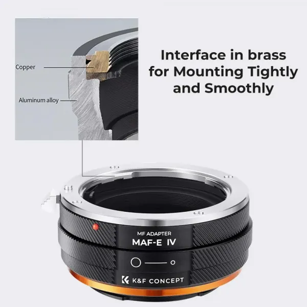 K&F Concept Adaptér objektívu K&F, MAF-E IV PRO 35676