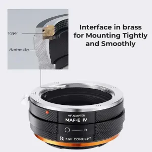 K&F Concept Adaptér objektívu K&F, MAF-E IV PRO 35676