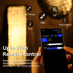 Ulanzi 200W dvojfarebné video svetlo 41756