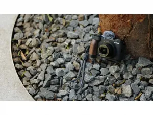 Tilta Montážna doska s dreveným úchopom pre Canon PowerShot V1 - čierna 41500