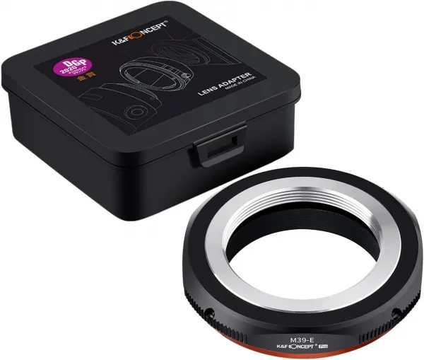 K&F Concept Adaptérový krúžok objektívu K&F III. generácie M39-NEX 34956