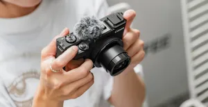 Tilta Montážna doska s dreveným úchopom pre Canon PowerShot V1 - čierna 41500