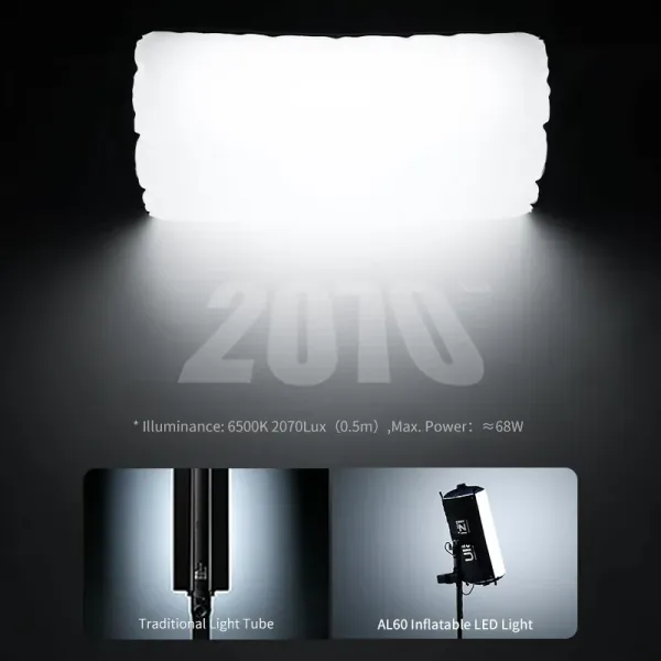 Ulanzi Nafukovacie LED svetlo AL60 60W 41758