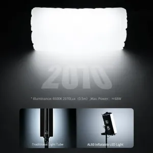 Ulanzi Nafukovacie LED svetlo AL60 60W 41758