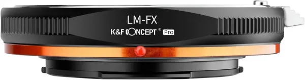 K&F Concept K&F KF M20115 Nový dizajn vysoko presného adaptéra objektívu, L/M-FX 35485