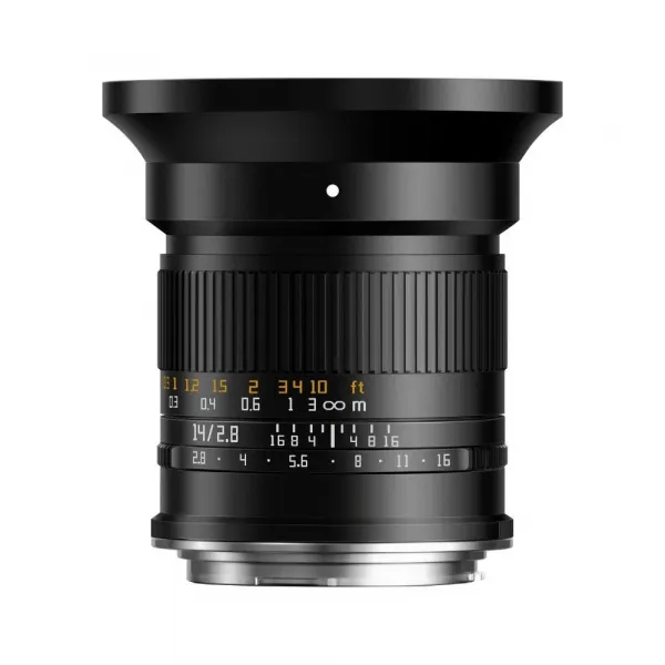 TTArtisan MF-FF14mm F2.8 RF čierny 41956