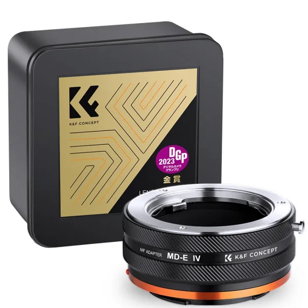 K&F Concept Adaptér bajonetu objektívu K&F MD-NEX IV s manuálnym zaostrovaním 35253