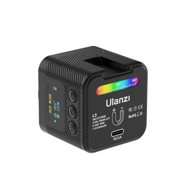 Ulanzi L3 RGB COB výplňové svetlo 41811