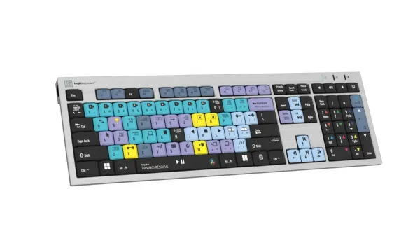 LogicKeyboard Davinci Resolve Classic PC Slim Line UK 32741