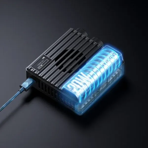 Ulanzi Vreckové svetlo LE20 20W RGB, čierne 41823