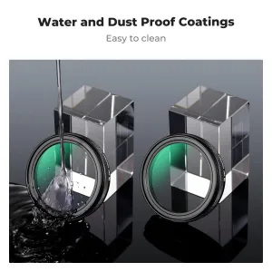 K&F Concept Filter Fujifilm MCUV, čierny, povrchová úprava objektívu HD, vodeodolný a odolný voči poškriabaniu 38443