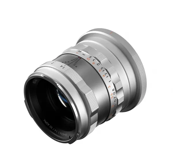 DZO Optics Objektív Thypoch Full-frame pre fotografovanie Simera 50 mm f/1,4 pre bajonet Nikon Z_strieborný 42093