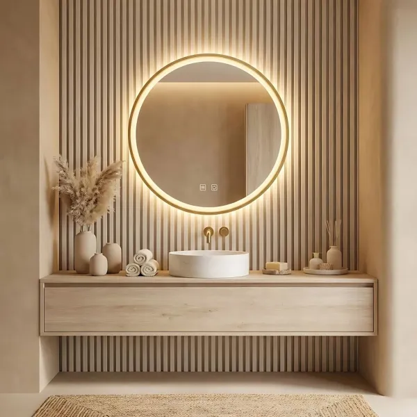 REA - Zrkadlo LED 60cm MMJ HOM-02501