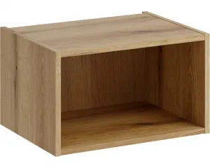 Comad Závesná skrinka Nova Cashmere Lola s doskou a umývadlami 100 cm kašmírová/dub coast evoke