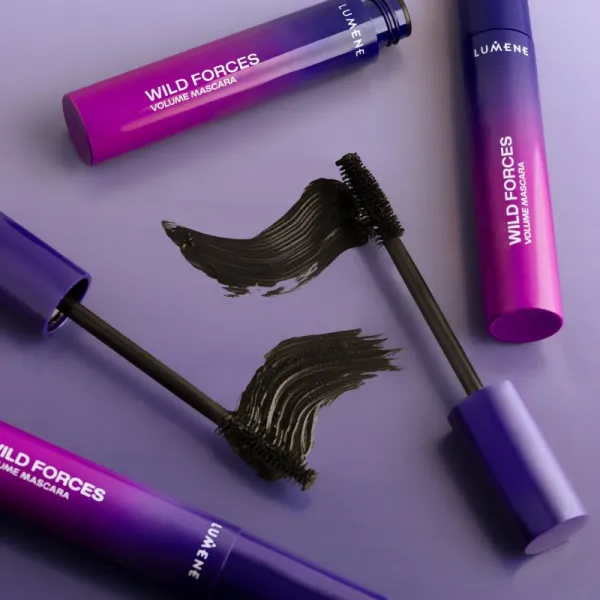 Lumene Wild Forces Volume Mascara objemová riasenka odtieň Black 14 ml