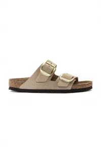 Nubukové šľapky Birkenstock Arizona Big Buckle