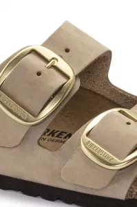 Nubukové šľapky Birkenstock Arizona Big Buckle