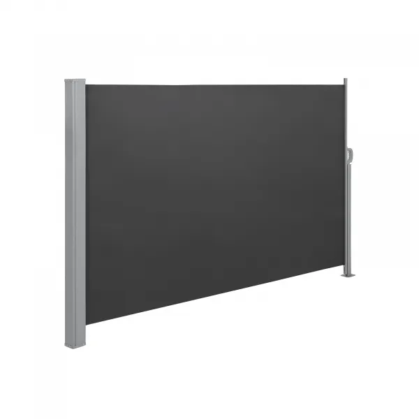 SONGMICS Bočná markíza Orrine 180x300 cm sivá