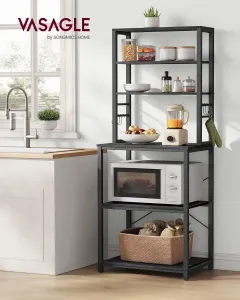 SONGMICS Kuchynský regál Vasagle Vogues 60 cm čierny