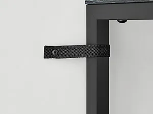 SONGMICS Kuchynský regál Vasagle Vogues 60 cm čierny