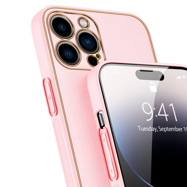 Dux Ducis Yolo kryt na iPhone 14 Pro Max, ružový