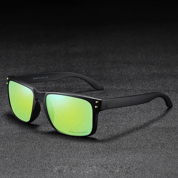 KDEAM Trenton 5 slnečné okuliare, Black / Light Green (GKD017C05)