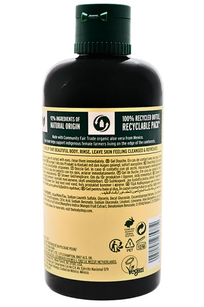 The Body Shop Mango Shower Gel osviežujúci sprchový gél 250 ml