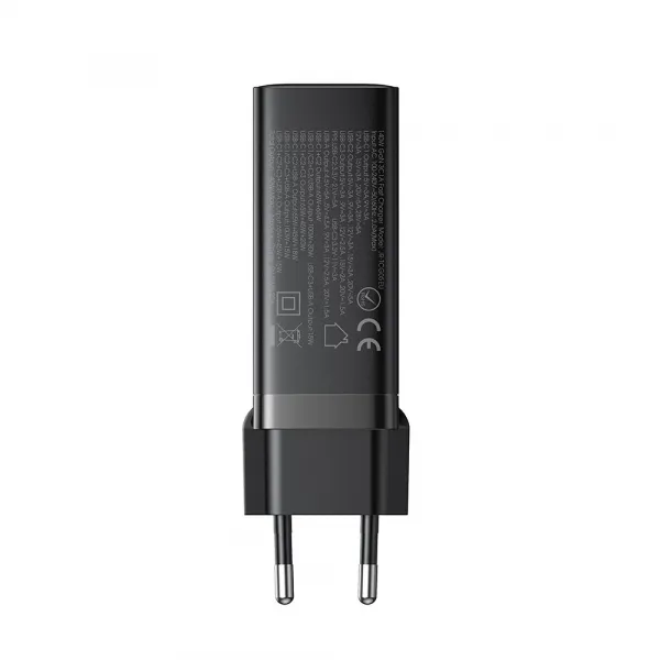 Joyroom Gan Ultra sieťová nabíjačka USB / 3x USB-C 140W + kábel USB-C, čierna