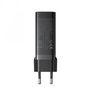 Joyroom Gan Ultra sieťová nabíjačka USB / 3x USB-C 140W + kábel USB-C, čierna