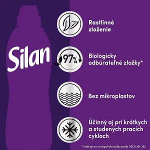 Silan Aromatherapy Dreamy Lotus koncentrovaný avivážny prostriedok na textílie 62 praní 1364 ml